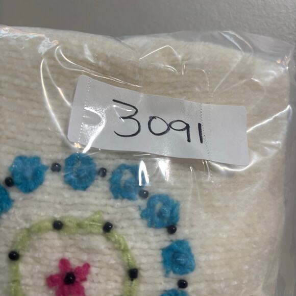 Alfred Dunner Women's Size XL Petite Turtle Neck Floral Embroidered Knit Sweater - Picture 9 of 9